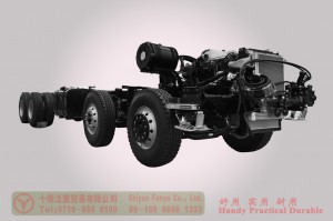 Dongfeng 8*4 ປະເພດສາມ Chassis–420 ແຮງມ້າ Cargo Truck Chassis Conversion Manufacturer–Export Special Purpose Vehicle Chassis