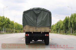 EQ2102 Dongfeng six-wheel-drive one-and-a half row off-road truck–3.5-ton flathead diesel off-road vehicle–Dongfeng 6*6 off-road truck for exports