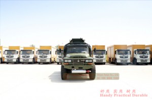 Xe tải tiếp nhiên liệu địa hình Dongfeng Six Drive EQ2100