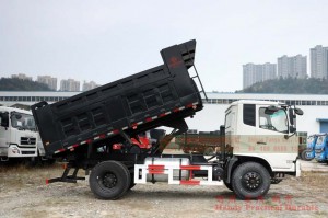 Dengfeng DFL3120B Dump Truck Flat Head 4*2 Off-road Vehicle Truck