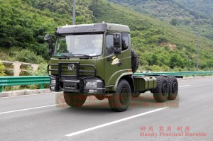 Dongfeng အသစ်ခြောက်မောင်းမောင်းလမ်းကြမ်းအမျိုးအစားအထူးကိုယ်ထည် - 6 * 6 ဘက်စုံသုံးပြုပြင်ထားသောကိုယ်ထည်တင်ပို့မှု - 210 မြင်းကောင်ရေ Dongfeng ယာဉ်ကိုယ်ထည်ဖွဲ့စည်းမှု