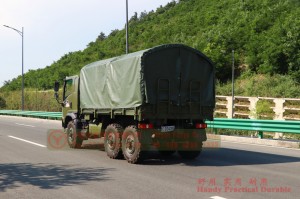 Xe tải địa hình đa năng đầu phẳng Dongfeng – Xe tải chở quân địa hình diesel hai tấn rưỡi Bobcat – Xe tải vận tải đường bộ Dongfeng 6 * 6