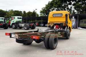 4 * 2 Dongfeng 140hp ລົດບັນທຸກແສງສະຫວ່າງ chassis – 10 ໂຕນລົດກາຊວນຂະຫນາດນ້ອຍສໍາລັບການສົ່ງອອກ – ປັບແຕ່ງ rudder ຊ້າຍ / ຂວາຮູບແບບການຄ້າຂະຫນາດນ້ອຍໂຮງງານຜະລິດລົດບັນທຸກຈຸນລະພາກ.