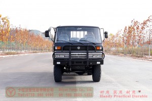 EQ2102 Dongfeng 6*6 Semi-Off-Road Truck–3.5T Flathead Diesel Off-Road Truck with Tank–Dongfeng 6*6 Troop Carrier ຮຸ່ນພົນລະເຮືອນສໍາລັບການສົ່ງອອກ