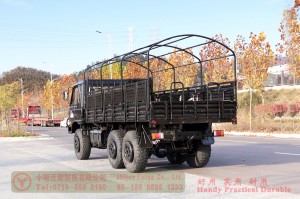 ตัวแทนรถบรรทุกออฟโรด Dongfeng เพื่อการส่งออก – รถบรรทุกออฟโรดพื้นเรียบขนาด 3.5 ตัน – EQ2102 รถบรรทุกกึ่งออฟโรดขับเคลื่อนสี่ล้อของ Dongfeng