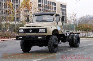 Dongfeng 4WD Pointed off-road special chassis–4*4 Dongfeng 240hp off-road chassis modification–Dongfeng off-road truck chassis export manufacturers