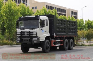 Dongfeng 340 hp cargo truck–Dongfeng six-wheel-drive rear eight-tire off-road truck–Dongfeng off-road truck agent export manufacturers