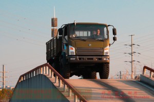 Dongfeng 6*6 flathead off-road truck–EQ2082 diesel off-road truck–Dongfeng 240 civilian off-road transporter exported