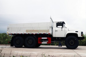 Dongfeng Six ຂັບລົດຫົວຍາວ EQ2100 off-road dump truck