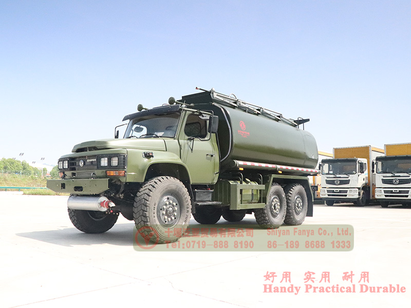 The Safe and Practical Dongfeng EQ2100 6WD Off-road Refueling Truck