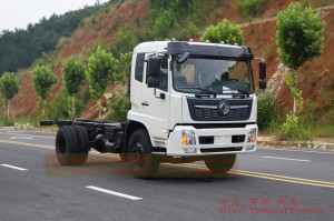 Dongfeng 4X2 high-horsepower off-road chassis–Flat-head one-and-a-half-row cargo chassis–190 hp high-power chassis