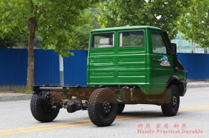 NJ2045 Small long head off-road chassis–NJ2045 Iveco 4WD conversion–Customized 4×4 short head truck for export