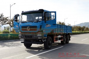 Dongfeng Six-wheel-drive 340hp Export Truck – 6*6 Cargo Truck with Tarpaulin Canopy Pole – Dongfeng Off-road Truck Exporters and Manufacturers