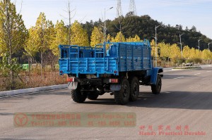 รถออฟโรด Dongfeng Classic EQ2082 6 * 6 - รถออฟโรดกระจกสองชั้นแบบแหลม - 170/190 HP รถทหารหน้ากระจังหน้า