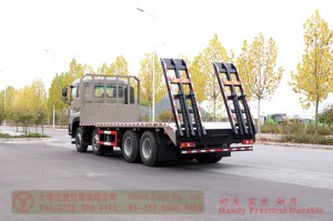 Dongfeng 30-ton flatbed truck–Dongfeng 8*4 flatbed truck–Dongfeng 10-meter flatbed truck