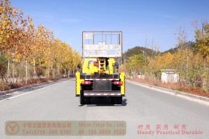 Dongfeng 4 * 2 รถบรรทุกขนาดเล็กปลายรถบรรทุกยกออฟโรด – ยกรถบรรทุกสุขาภิบาลตัดแต่ง – รถบรรทุกขนาดเล็ก Dongfeng