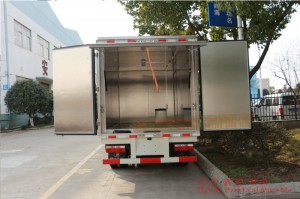 Dongfeng Four Drive Off-road Light Duty Truck ລົດຂົນສົ່ງສິ່ງເສດເຫຼືອທາງການແພດ