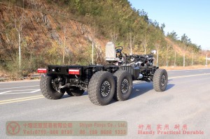 Dongfeng EQ245/EQ246 Class III Chassis–7.2m Convertible All-Wheel Drive Chassis–Dongfeng 6*6 Off-road Special Class III Chassis