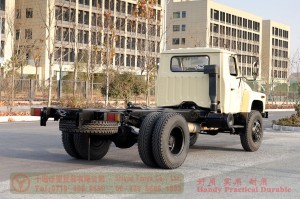 Dongfeng 4*4 ແມັດ White Pointed Chassis–Dongfeng 170 HP Off-road Truck Chassis–Dongfeng Cargo ຜູ້ຜະລິດສົ່ງອອກ