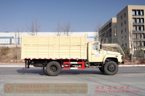 Dongfeng 4*4 Pointed Cargo Truck–Dongfeng 170 HP Off-road ကုန်တင်ထရပ်—Pointed Off-road Truck ထုတ်လုပ်သူ