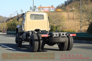 Dongfeng 4WD Pointed off-road special chassis–4*4 Dongfeng 240hp off-road chassis modification–Dongfeng off-road truck chassis export manufacturers