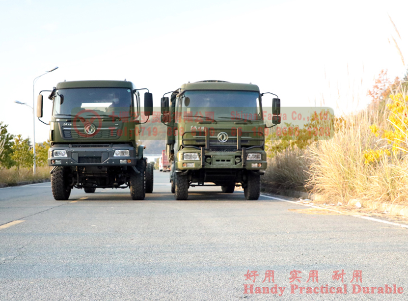 Xe tải địa hình vận tải Dongfeng 6 * 6 và khung gầm 4 * 4