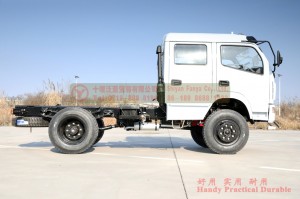 Dongfeng Light-Duty Chassis Double Row Cab Off-road Vehicle Chassis