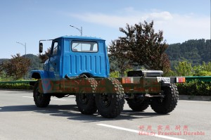 Khung gầm xe tải cổ điển Dongfeng EQ240 – Khung xe Buggy đầu xanh Dongfeng – Khung gầm đầu dài Dongfeng loại 6 × 6 xuất khẩu