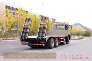 Xe tải sàn phẳng Dongfeng 30 tấn – Xe tải sàn phẳng Dongfeng 8*4 – Xe tải sàn phẳng 10m Dongfeng