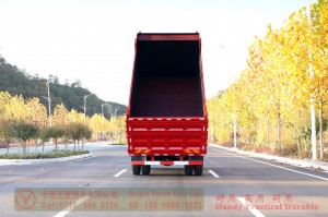 Dongfeng Tianjin 4*2 Dump Truck–รถดัมพ์ที่สามารถดึง 12 ตันเพื่อการส่งออก–240hp รถดัมพ์เพื่อการส่งออก
