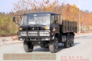 190 HP Flathead Diesel Off-road Truck-Dongfeng 6*6 Troop Carrier-EQ2102 Dongfeng 6-wheel-drive Semi-Off-road Truck
