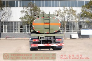 ລົດບັນທຸກຂົນສົ່ງນໍ້າ 6*4 – Dongfeng 10 ແມັດກ້ອນ ໂຮງງານຜະລິດຖັງນໍ້າປະປາ – Dongfeng Off-road Water Tanker Manufacturer