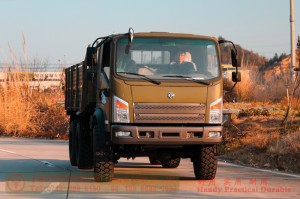 Dongfeng 6*6 flathead off-road truck–EQ2082 diesel off-road truck–Dongfeng 240 civilian off-road transporter exported