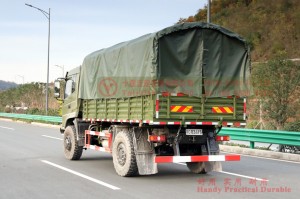 Xe tải tự đổ đầu phẳng địa hình Dongfeng 4 Drive