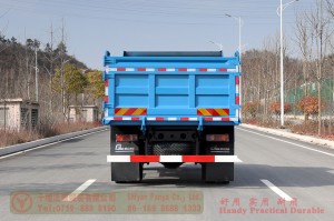 Dongfeng 4 * 4 Pointed Dump Truck – Dongfeng 170 HP รถดัมพ์ออฟโรด – ผู้ผลิตส่งออกรถบรรทุกสินค้า Dongfeng