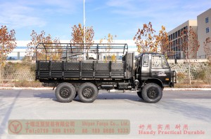 ตัวแทนรถบรรทุกออฟโรด Dongfeng เพื่อการส่งออก – รถบรรทุกออฟโรดพื้นเรียบขนาด 3.5 ตัน – EQ2102 รถบรรทุกกึ่งออฟโรดขับเคลื่อนสี่ล้อของ Dongfeng