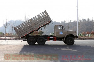 170 hp 6*6 dump truck–6WD 2.5 ໂຕນ off-road truck–ລົດບັນທຸກ off-road ສໍາລັບການສົ່ງອອກ