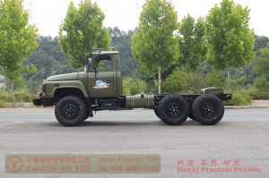 Dongfeng longhead diesel truck chassis –EQ240 four-ton civilian off-road truck chassis–EQ2082 pointed Y25 off-road troop-carrying vehicle chassis