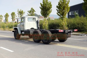 6*6 Dongfeng แชสซีรถบรรทุกออฟโรดเพื่อการส่งออก – ประเภทการส่งออกไดรฟ์หกล้อปลายการแปลงแชสซีออฟโรด – ผู้ผลิตรถบรรทุกออฟโรดขับเคลื่อนหกล้อ Dongfeng