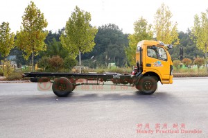 Dongfeng 4*2 light truck tip off-road chassis customization–Lift truck chassis–Dongfeng small micro truck chassis modification