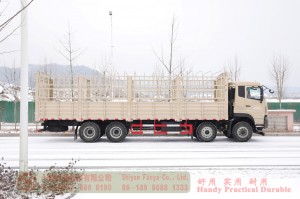 รถบรรทุกโรงนา Dongfeng 8 * 4 – Dongfeng Hercules 420 HP รถบรรทุกขนส่งออฟโรด – ผู้ผลิตรถยนต์ส่งออกวัตถุประสงค์พิเศษนอกถนน