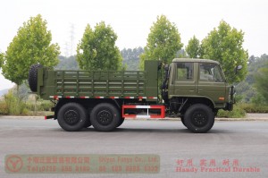 EQ2102 Dongfeng six-wheel-drive double-row dump truck-3.5-ton flathead diesel off-road vehicle–Dongfeng 6*6 troop-carrying vehicle for civilian exports