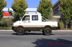 NJ2045 Small long head off-road Truck–Customized 4×4 short head truck for export–NJ2045 Iveco 4WD conversion