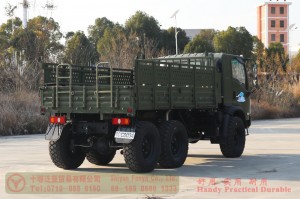 Dongfeng 6*6 flathead off-road truck–EQ2082 diesel off-road truck–Dongfeng 240 civilian off-road transporter exported