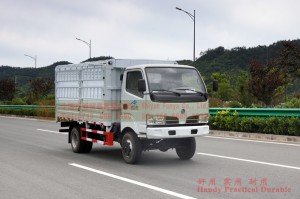 Dongfeng 4WD light 3.8m fence– truck_4×4 small diesel warehouse trucks