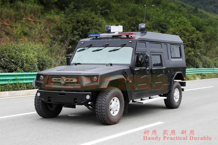 Xe cảnh sát Dongfeng M50: Niềm tự hào của xe cảnh sát nội địa