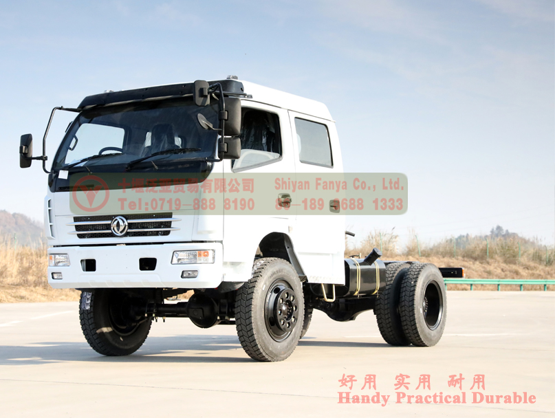 Dongfeng Four Drive AWD RHD Light Duty Chassis