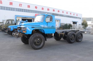 Dongfeng EQ2100 ຫົກຂັບລົດຫົວຫນ້າຍາວ off-road Chassis