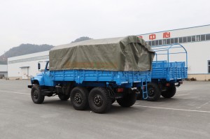 Dongfeng ขับเคลื่อนหกล้อหัวยาว EQ2100 รถบรรทุกออฟโรด