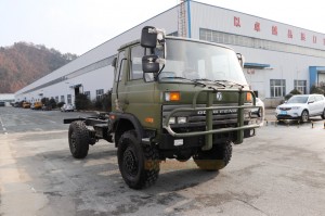 Dongfeng ຂັບສີ່ລໍ້ EQ2070 off-road Vehicle Chassis